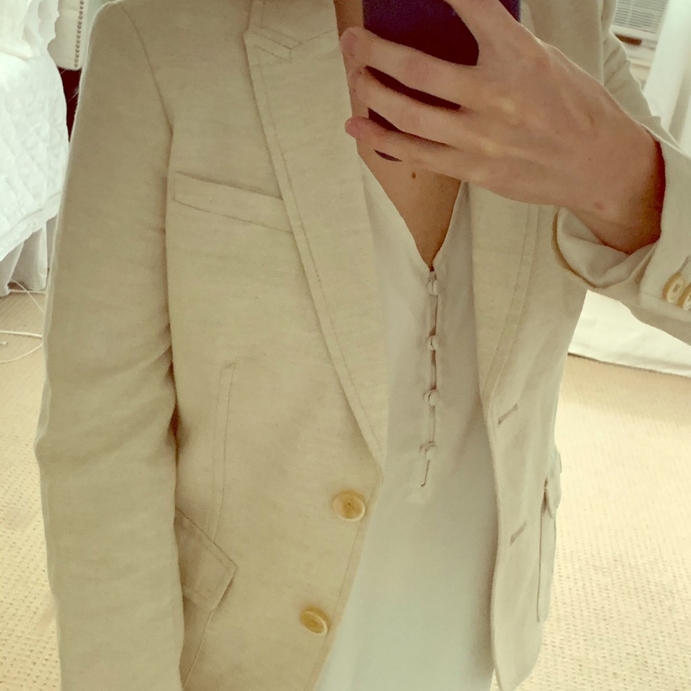 Linen blazer